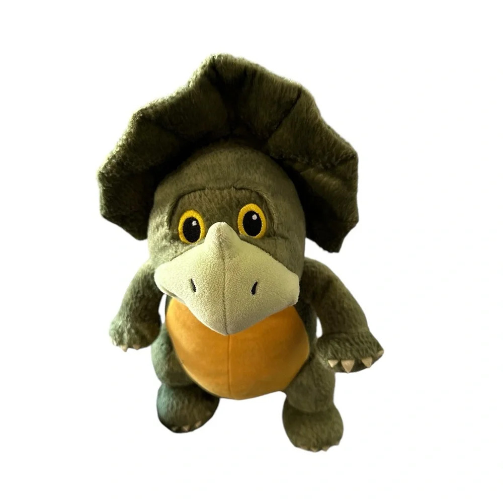 Khols Cares Charles Fuge Three Little Dinosaurs Green Triceratops Plush Toy 12"H